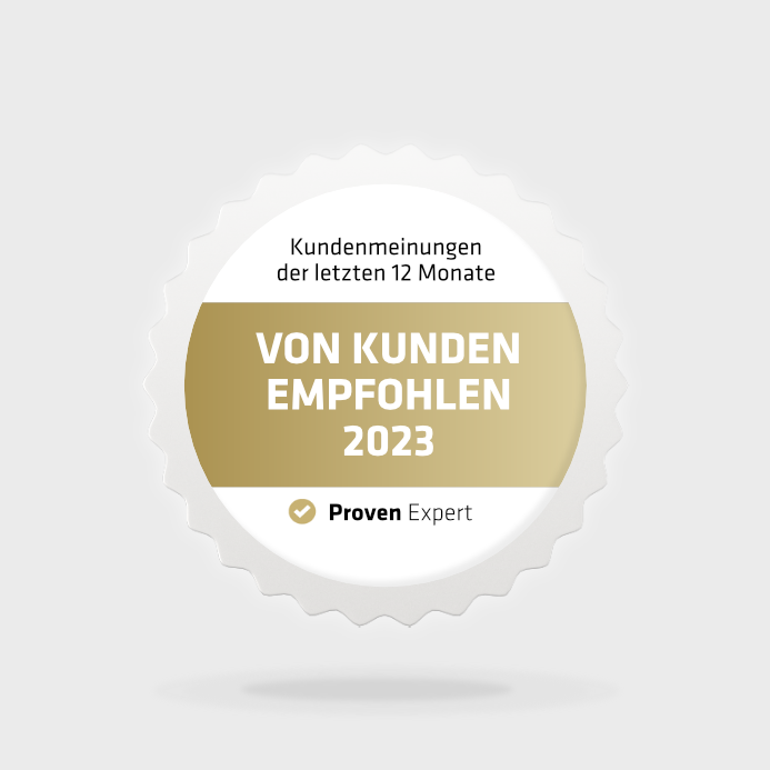 Proven Expert Badge Korrektorat
